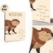Wisdom Otter Painting Poster, Earth-toned Graphic Illustrated Poster, Inspirational Wisdom Quote Wall Art Suitable For Home, Office Spaces_maomaolike.com