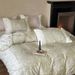 Nordic Boho Princess-style Long-staple Four-piece Set, French Vintage Print Patchwork Duvet Cover, Pure Cotton Bedding_maomaolike.com