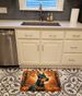 Doberman Pinscher Fall Memory Foam Kitchen Mat Machine Washable Anti-Fatigue Mat Cushion Comfort Bath Mat Or Kitchen Rug_maomaolike.com