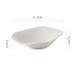 High-Value Ceramic Irregular Plate, Unique Shape Plate, Western Restaurant Simple Stone Pattern Deep Plate_maomaolike.com