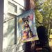 Schnauzer Happy Birthday House Flag Large Porch Sleeve Pole Decorative Outside Yard Banner Artwork Wall Hanging, Polyester, House Size, Multicolor_maomaolike.com