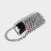 Niche Design Crossbody Bucket Simple Personality Single Shoulder Sweet Cool Style Bag Fashion Woven Beaded Handbag_maomaolike.com