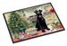 Kerry Blue Terrier Christmas Cookies Doormat Front Door Mat Indoor Outdoor Rugs For Entryway, Non Slip Washable Low Pile, 24H X 36W_maomaolike.com