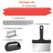 40Pcs Griddle Cleaning Kit For Blackstone With Grill Stone Griddle Scraper Griddle Brush With Stainless Steel Handle_maomaolike.com