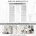 White Tall Storage Cabinet With 3 Drawers And Adjustable Shelves For Bathroom, Study, Office And Interior, MDF Board With Painted Finish_maomaolike.com
