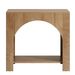 End Table, 2 Tier Square Side Table With Storage Shelf_maomaolike.com