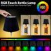 Rechargeable LED Table Lamp RGB Color Night Atmosphere Plug-in Bottle Light_maomaolike.com