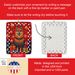 Finnish Spitz Holiday Christmas Porcelain Ornament Christmas Tree Hanging Decorations For Home Christmas Holiday, Rectangle, Gift, Multicolor_maomaolike.com