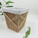 High-Value Handmade Straw Desktop Trash Can Storage Organizer Miscellaneous Dirty Clothes Snack Basket New Model_maomaolike.com