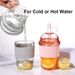 430ML Straw With Lid Bubble Boba Cups Large Capacity Tea Coffee Milk Cup Ins Style Water Bottles For Office Juice Mug_maomaolike.com