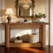 Console Table, 2-Tier Farmhouse Entryway Sofa Table_maomaolike.com