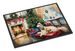 Afghan Hound Cozy Christmas Doormat Front Door Mat Indoor Outdoor Rugs For Entryway, Non Slip Washable Low Pile, 24H X 36W_maomaolike.com