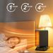 IAGREEA Portable Space Heater, Mini Fast Heater With Rotating Angle, Safe And Quiet, Suitable For Office Desktop Indoor Use (Black)_maomaolike.com