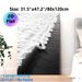 Surfing Themed Painting Poster, Monochrome Minimalist Surfer Riding Rolling Ocean Waves Poster, Stylish Coastal Art Piece Ideal For Bedroom, Living_maomaolike.com