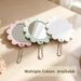 Mini HD Flower Pattern Compact Handheld Mirror, Portable Hanging Decor Cosmetic Mirror, Small Pocket Beauty Mirror For Women Daily Dressing
_maomaolike.com