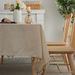 Modern Polyester Tablecloth Geometric Animal Print Rectangular Cover For Dining, Coffee Table – Oil & Heat Resistant,_maomaolike.com