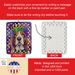 Basset Hound King Of Mardi Gras Porcelain Ornament Christmas Tree Hanging Decorations For Home Christmas Holiday, Rectangle, Gift, Multicolor_maomaolike.com