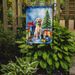 Yellow Labrador Retriever Christmas Reindeer Garden Flag Mailbox Flag Decorative Yard Flag Banner Outside Patio Artwork Yard Flower Beds, Garden Size, Multicolor_maomaolike.com