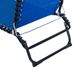 Folding Chaise Lounge Pool Chair, Patio Sun Tanning Chair, Outdoor Lounge Chair With 4-Position Reclining Back, Breathable Mesh Seat For Beach, Yard, Patio, Dark Blue_maomaolike.com