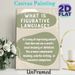 Figurative Language Educational Painting Poster, Soft Sage Green Minimalist Graphic Poster, Informative Language Learning Reference, Suitable For_maomaolike.com