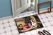 Akita Cozy Christmas Doormat Front Door Mat Indoor Outdoor Rugs For Entryway, Non Slip Washable Low Pile, 24H X 36W_maomaolike.com