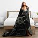 Warm Blanket Decorative Lord-Of-Rings Bedding Throws Map Of Middle Earth Flannel Bedspread For Outdoor Novelty Sofa Bed_maomaolike.com