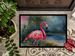 Flamingo Doormat Front Door Mat Indoor Outdoor Rugs For Entryway, Non Slip Washable Low Pile, 24H X 36W_maomaolike.com