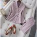 Women's Clothing powder skin whitening suit suit commuting suit + pants two piece suit_maomaolike.com
