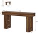 Wooden Sofa Table, 63-Inch Console Table For Entryway_maomaolike.com