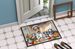 Fox Terrier The Chef Doormat Front Door Mat Indoor Outdoor Rugs For Entryway, Non Slip Washable Low Pile, 24H X 36W_maomaolike.com