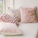 Flower Sofa Pillow Cover Living Room Pink Girl Heart Cushion_maomaolike.com