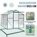Polycarbonate Greenhouse,6'x 8' Heavy Duty Walk-in Plant Garden Greenhouse For Backyard/Outdoor_maomaolike.com
