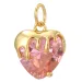 Bohemian Heart Coin Pendant Charms For Jewerlry Making Diy Earrings Necklace Bracelet Copper Excellent Quality_maomaolike.com