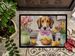 Decorating Easter American Foxhound Doormat Front Door Mat Indoor Outdoor Rugs For Entryway, Non Slip Washable Low Pile, 24H X 36W_maomaolike.com