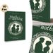 Shakespeare's Much Ado About Nothing Painting Poster, Vintage Elegant Silhouette Couple With Ornate Frame Poster, Classic Literary Quote Decor For_maomaolike.com