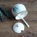 4-Piece Nordic Style Ceramic Seasoning Jar Set, Airtight Kitchen Spice Storage Canisters For Salt, Sugar And Condiments_maomaolike.com