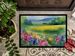 Massachusetts Mayflowers In Watercolor Doormat Front Door Mat Indoor Outdoor Rugs For Entryway, Non Slip Washable Low Pile, 24H X 36W_maomaolike.com
