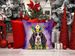 English Springer Spaniel King Of Mardi Gras Throw Pillow Machine Washable, Indoor Outdoor Decorative Pillow For Couch, Bed Or Patio, 14Hx14W_maomaolike.com