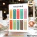 Times Table Painting Poster, Colorful Segmented Multiplication Chart Poster, Clear Structured Design To Assist Math Learning, Ideal For Study Rooms_maomaolike.com