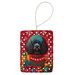 Poodle Holiday Christmas Porcelain Ornament Christmas Tree Hanging Decorations For Home Christmas Holiday, Rectangle, Gift, Multicolor_maomaolike.com