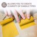 Jaysuing Beeswax Tablets Handmade Diy Christmas Atmosphere Creative Honeycomb Candles Pure Beeswax Roll Wax Tablets Raw Materials_maomaolike.com