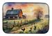 Chicken Farmyard Sunrise Dish Drying Mat Absorbent Dish Drying Mat Pad For Kitchen Counter Dish Drainer Mat For Countertop, 14 X 21", Multicolor_maomaolike.com