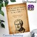 Aristotle Inspirational Quote Painting Poster, Vintage-style Portrait & Motivational Slogan Poster, Thought-provoking Decor Ideal For Home Office_maomaolike.com