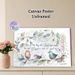 Bible Verse Psalm 118:24 Painting Poster, Soft Watercolor Delicate Foliage & Cute Birds Poster, Inspirational Religious Quote For Home, Living Room Or_maomaolike.com