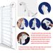 36 Pairs Over-The-Door Shoe Rack 12 Layers Wall Hanging Closet Shoe Organizer Storage Stand_maomaolike.com