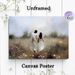 Jesus Companion Religious Painting Poster, Soft Misty Serene Meadow Walking Scene Poster, Peaceful Spiritual Decor Ideal For Home, Prayer Room_maomaolike.com
