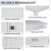 Storage Bench With 3 Shutter-shaped Doors,Shoe Bench With Removable Cushion And Hidden Storage Space_maomaolike.com