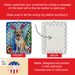 Anatolian Shepherd Dog Christmas Reindeer Porcelain Ornament Christmas Tree Hanging Decorations For Home Christmas Holiday, Rectangle, Gift, Multicolor_maomaolike.com