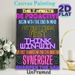 The 7 Habits Painting Poster, Neon-style Colorful Motivational Text Poster, Inspirational Habit Guidance, Suitable For Office And Study Space_maomaolike.com
