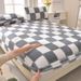 Winter Milk Velvet Sheet Single Piece Fleece Three-Piece Set 2025 New Mattress Protector Flannel Bed Cover_maomaolike.com